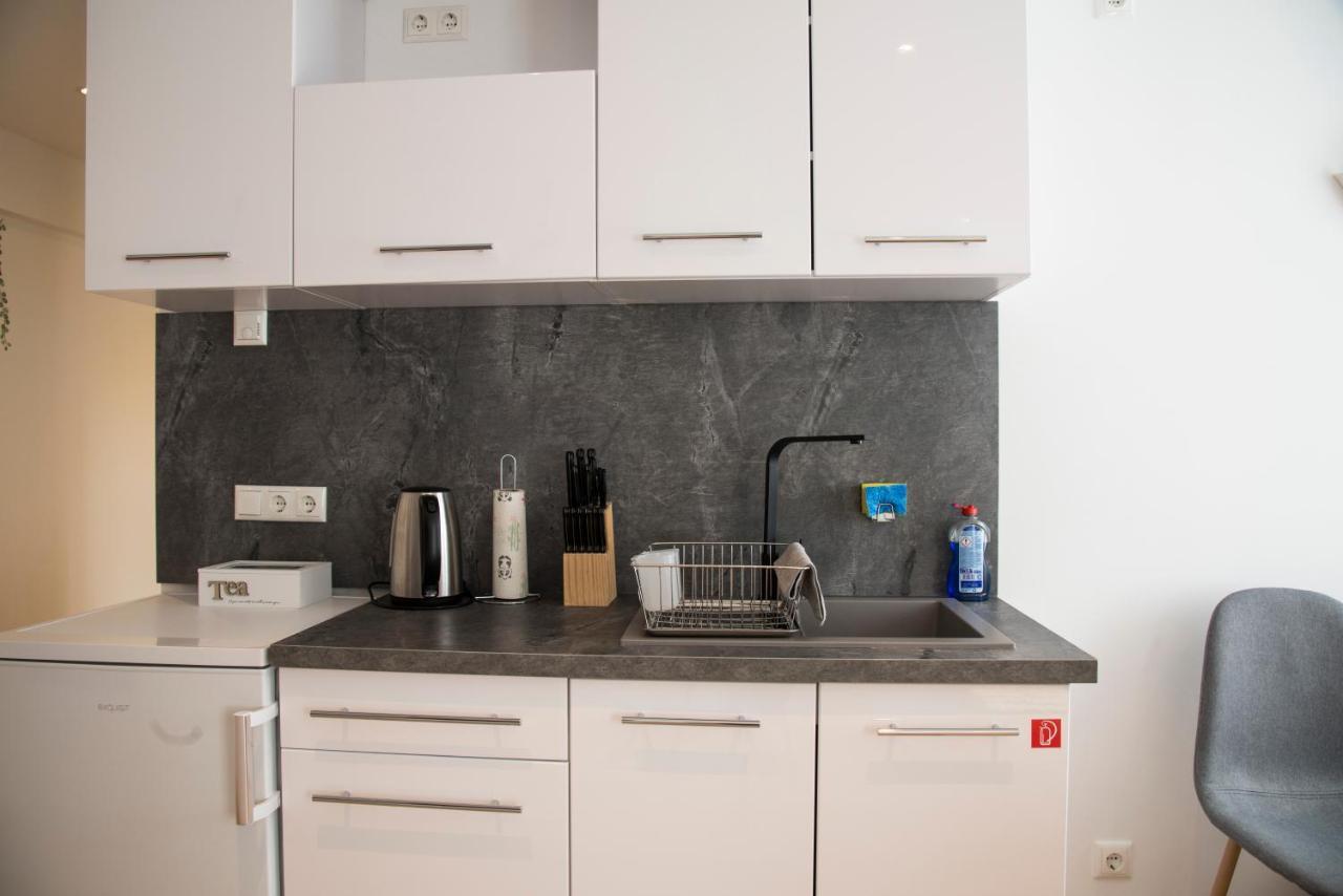 Schoene Ferienwohnung 54 M², Zentrumsnah, Kingbett Erfurt Eksteriør bilde