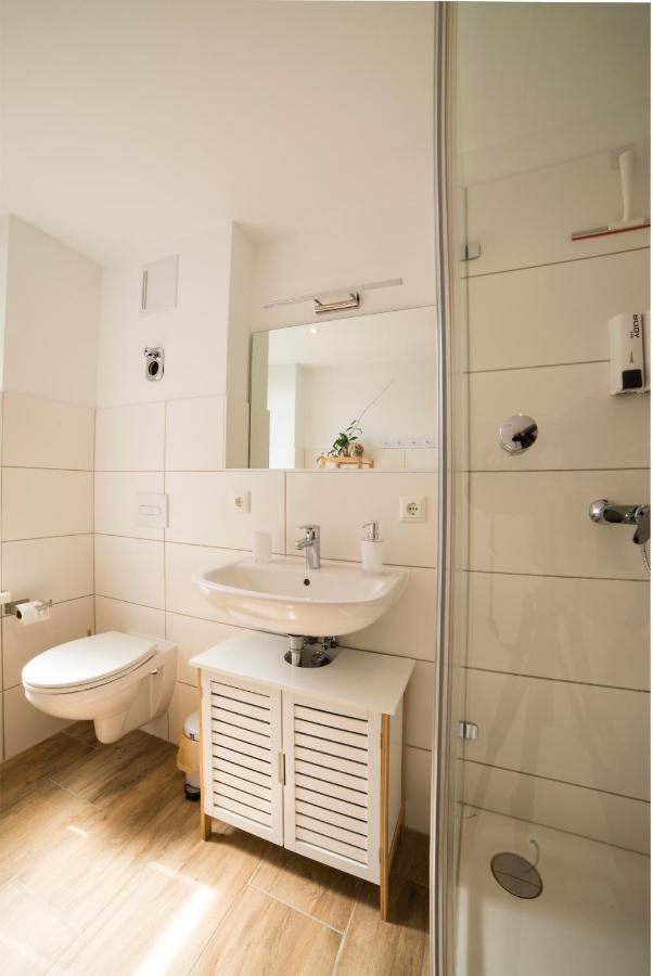 Schoene Ferienwohnung 54 M², Zentrumsnah, Kingbett Erfurt Eksteriør bilde