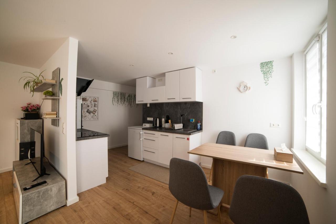 Schoene Ferienwohnung 54 M², Zentrumsnah, Kingbett Erfurt Eksteriør bilde
